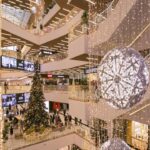 تصویری از داخل یک مرکز خرید در تفلیس